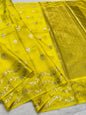 Gold Warm Silk Premium Banarasi Saree