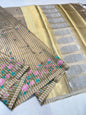 Tissue Designer Embroidery Premium Banarasi