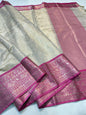 Tissue Designer Embroidery Premium Banarasi