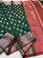 Green Soft Silk Premium Banarasi Saree