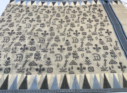 Supernet Designer Embroidery Premium Banarasi Saree