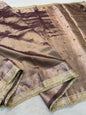 Tissue Ghungaroo With Lace Premium Banarasi Saree