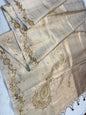 Tissue Designer Handwork Premium Banarasi
