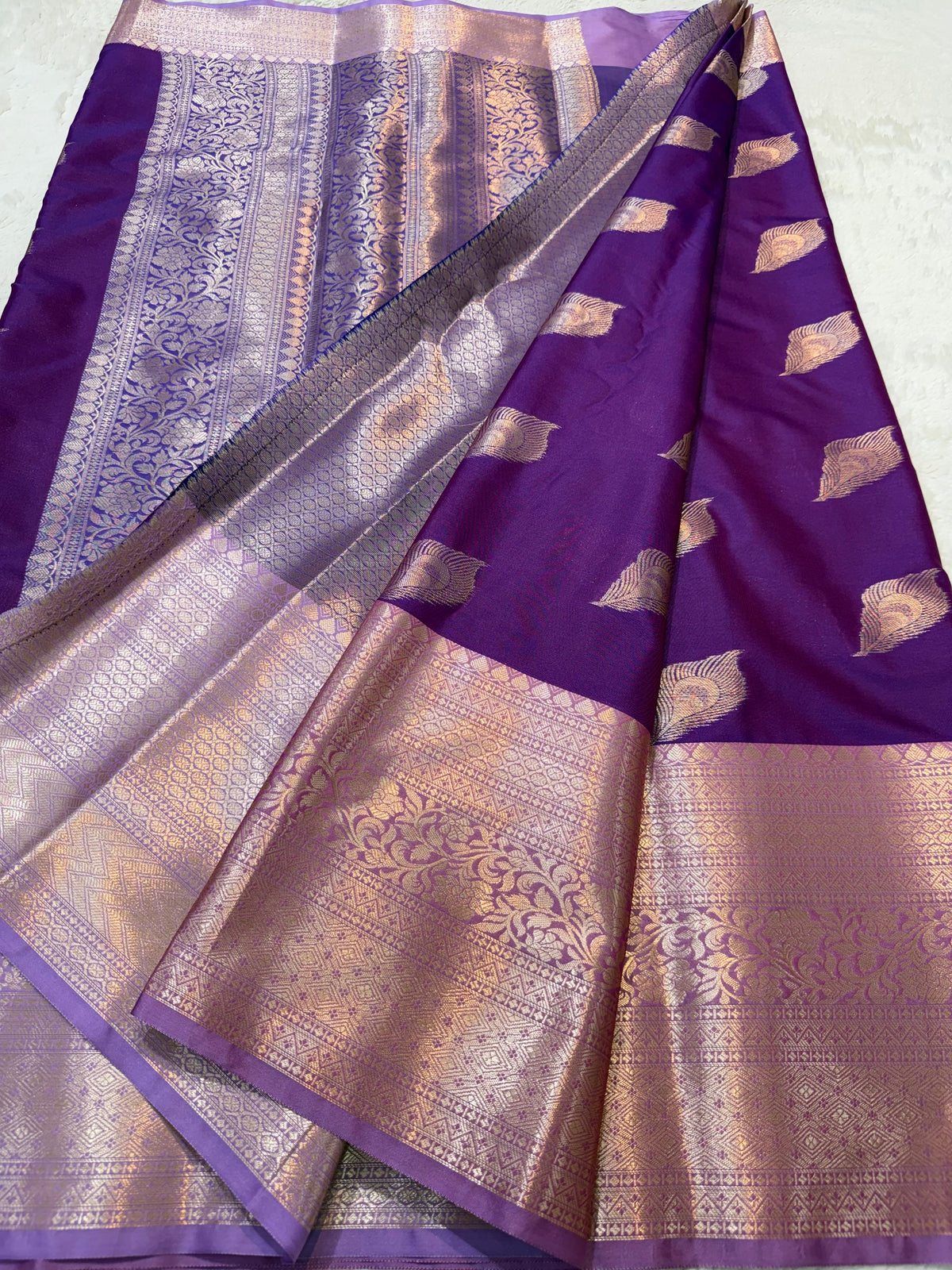 Magenta Soft Silk Premium Banarasi Saree