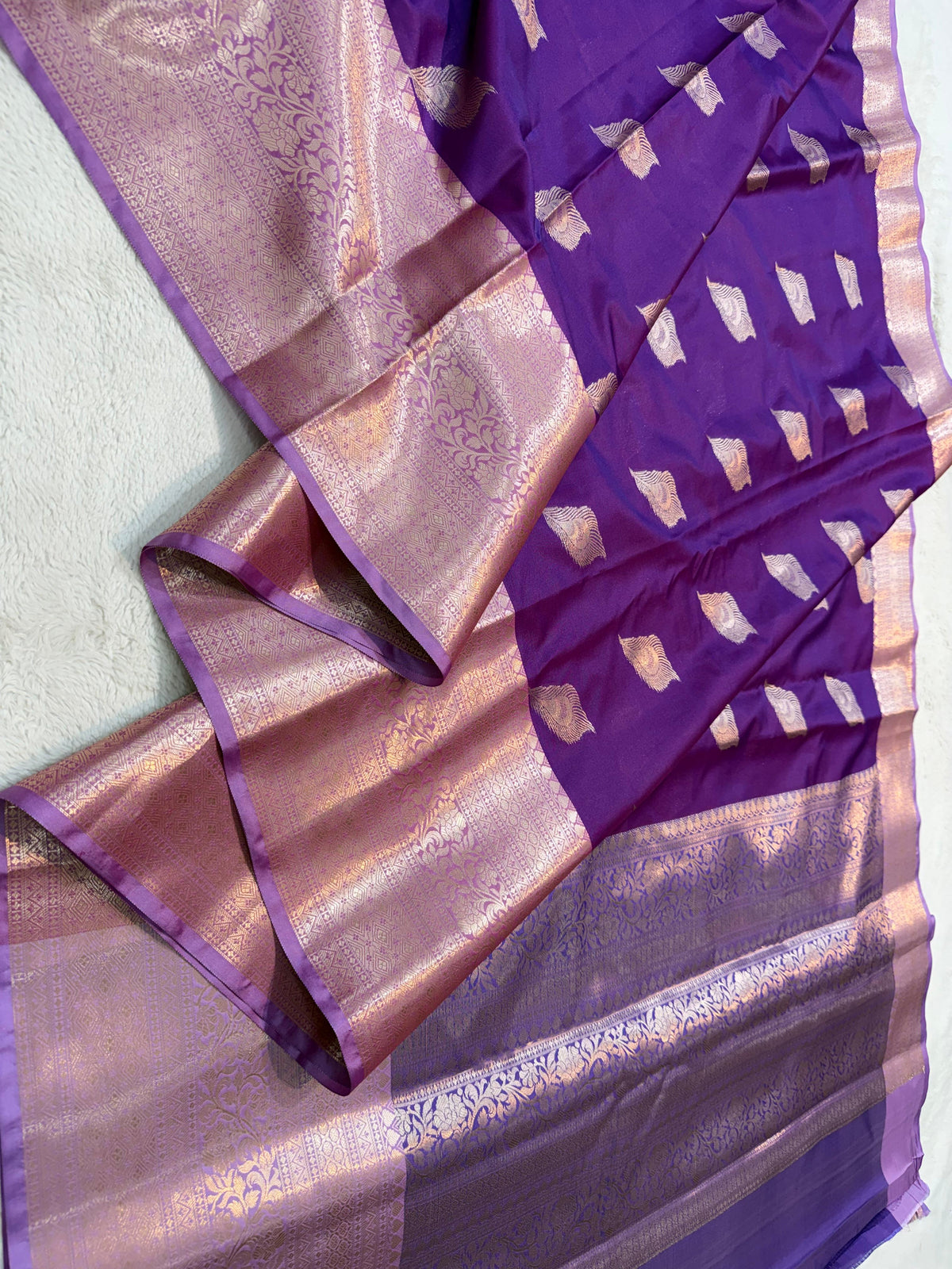 Magenta Soft Silk Premium Banarasi Saree