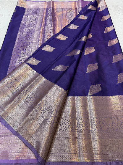 Blue Soft Silk Premium Banarasi Saree
