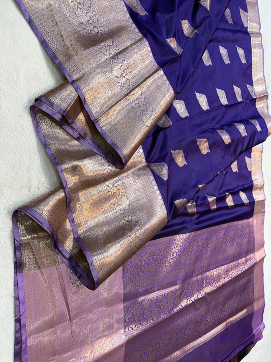 Blue Soft Silk Premium Banarasi Saree