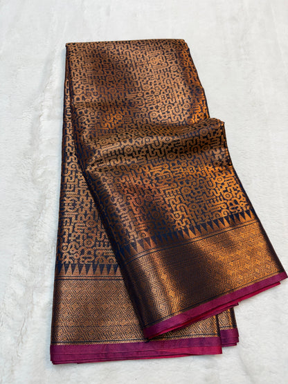 Kanjivaram Tissue Saree Banarasi Saree