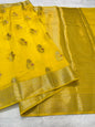 Gold Raw Mango Premium Banarasi Saree