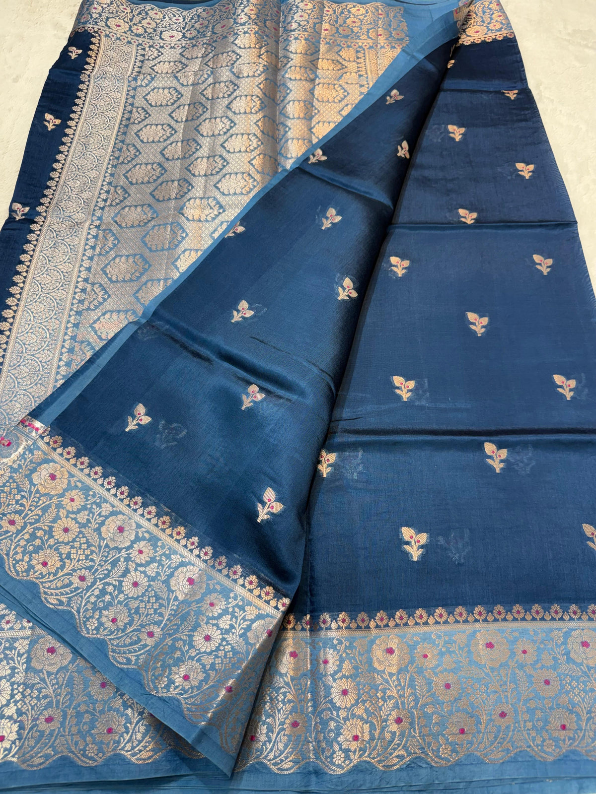 Pure Mango Silk Premium Banarasi Saree
