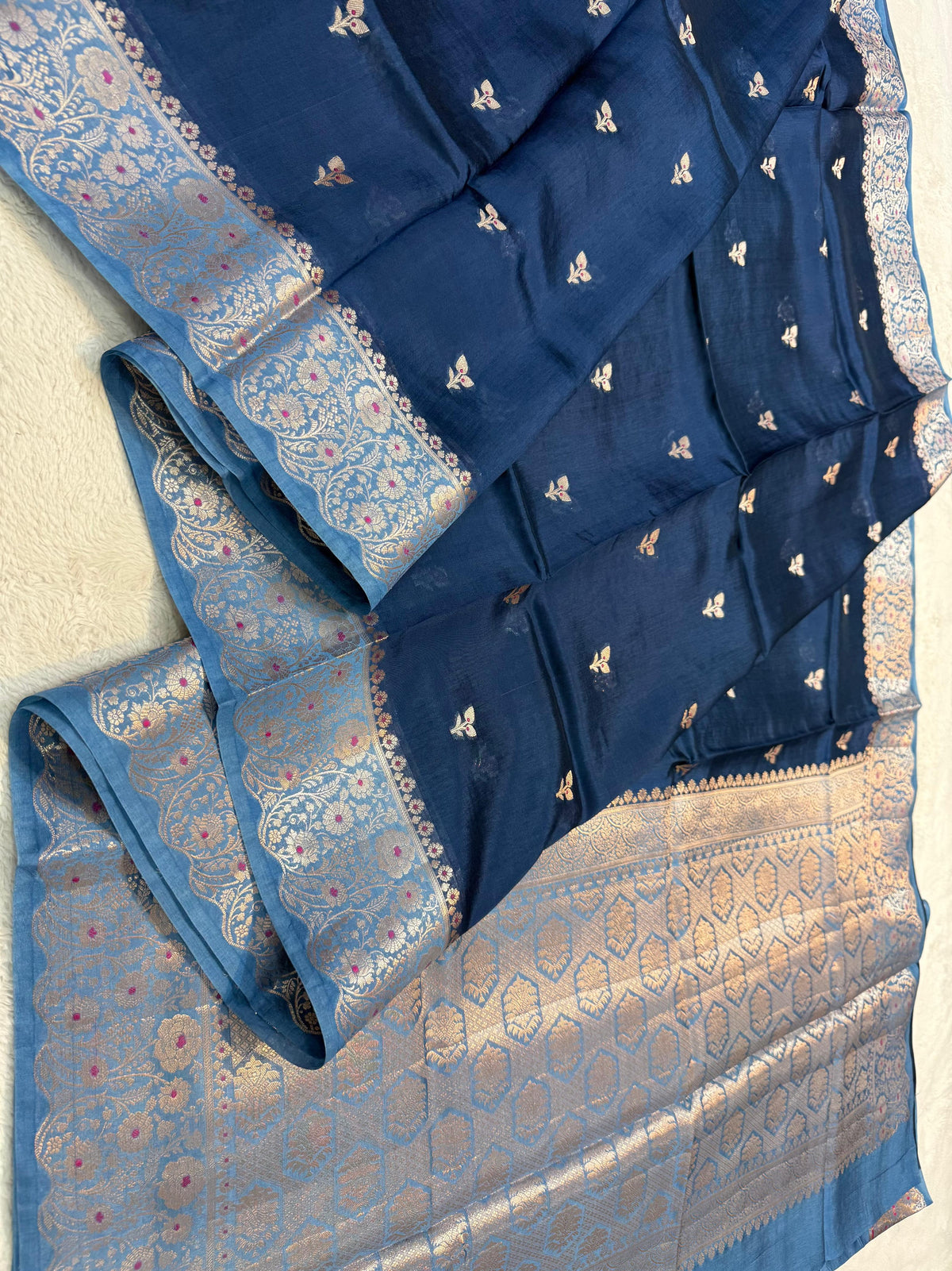 Pure Mango Silk Premium Banarasi Saree