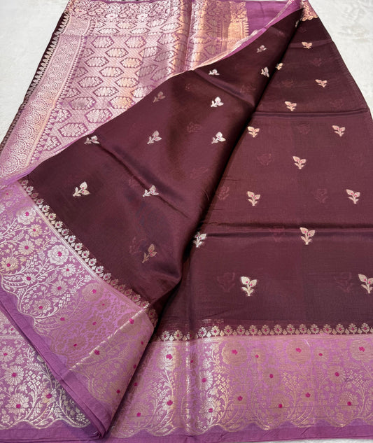 Pure Mango Silk Premium Banarasi Saree