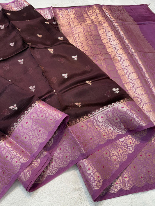 Pure Mango Silk Premium Banarasi Saree
