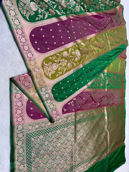 Rangkat Katan Premium Banarasi Saree