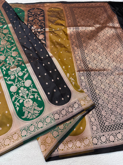 Rangkat Katan Premium Banarasi Saree