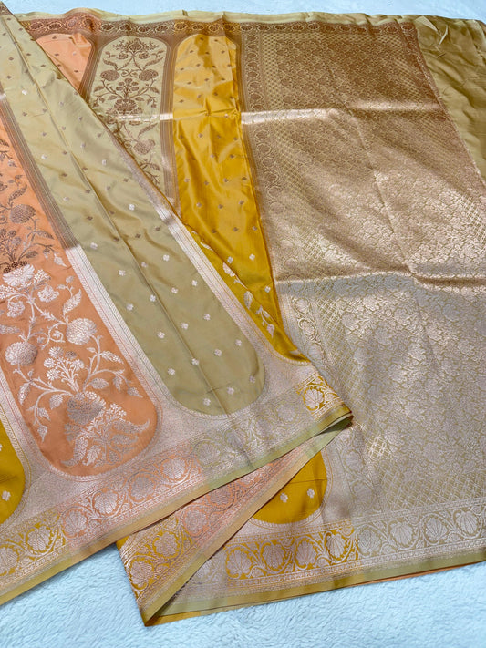 Rangkat Katan Premium Banarasi Saree
