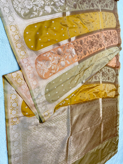 Rangkat Katan Premium Banarasi Saree