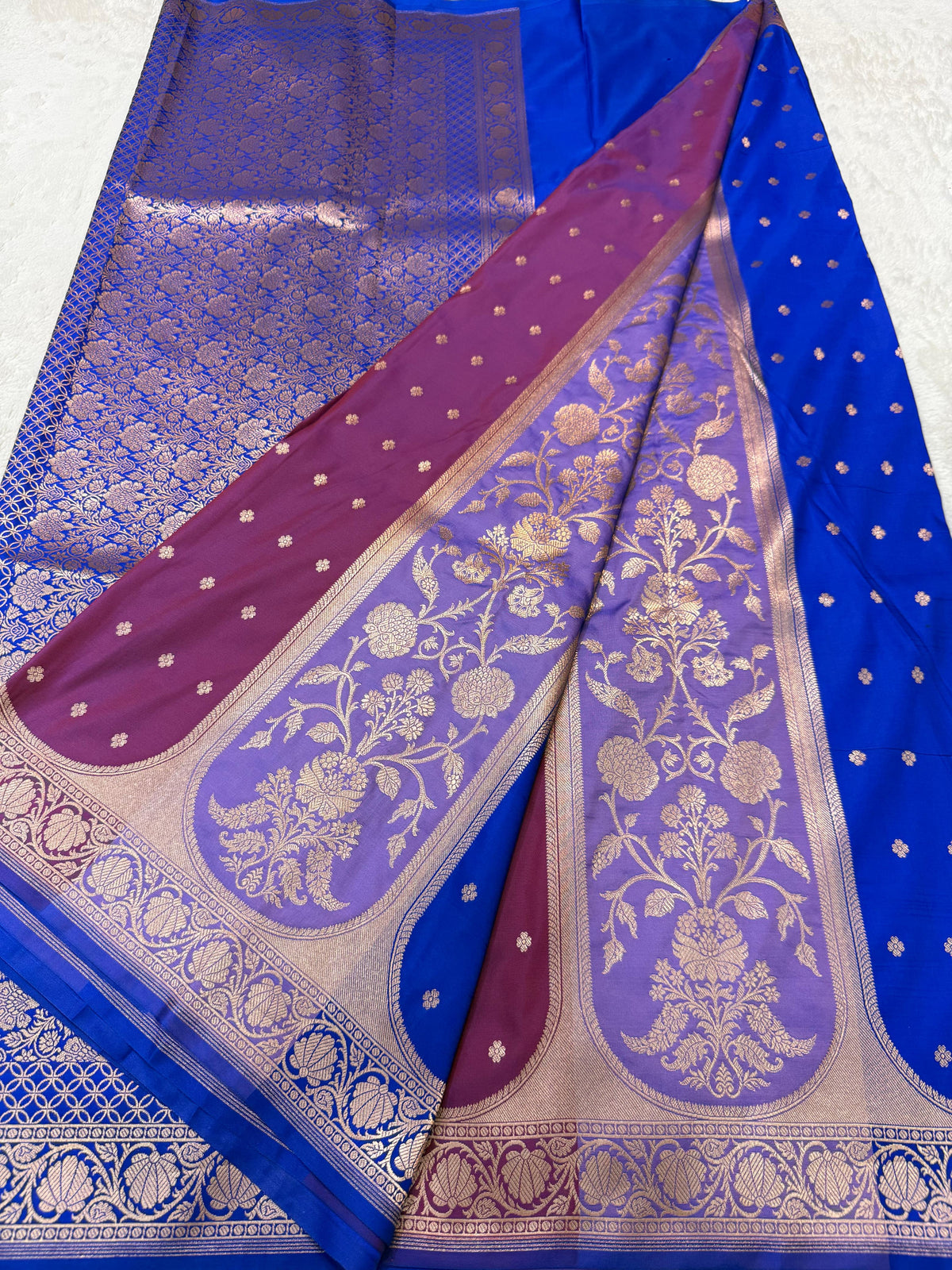 Rangkat Katan Premium Banarasi Saree