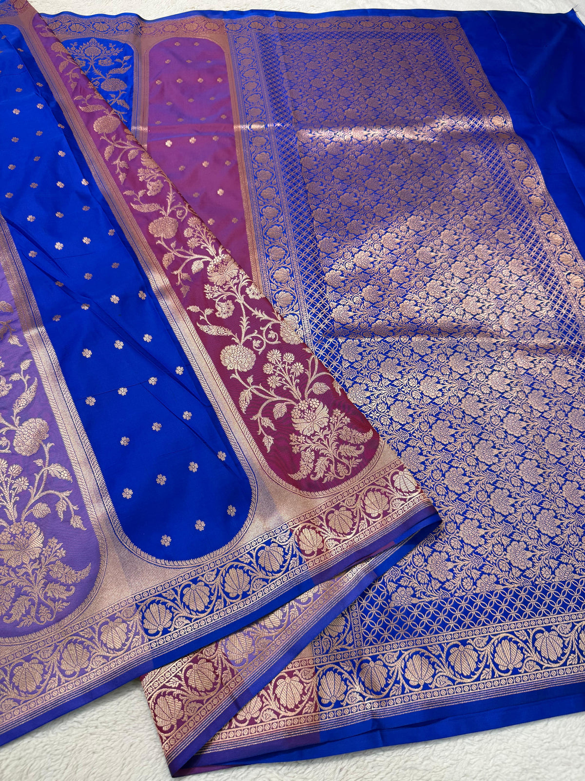 Rangkat Katan Premium Banarasi Saree