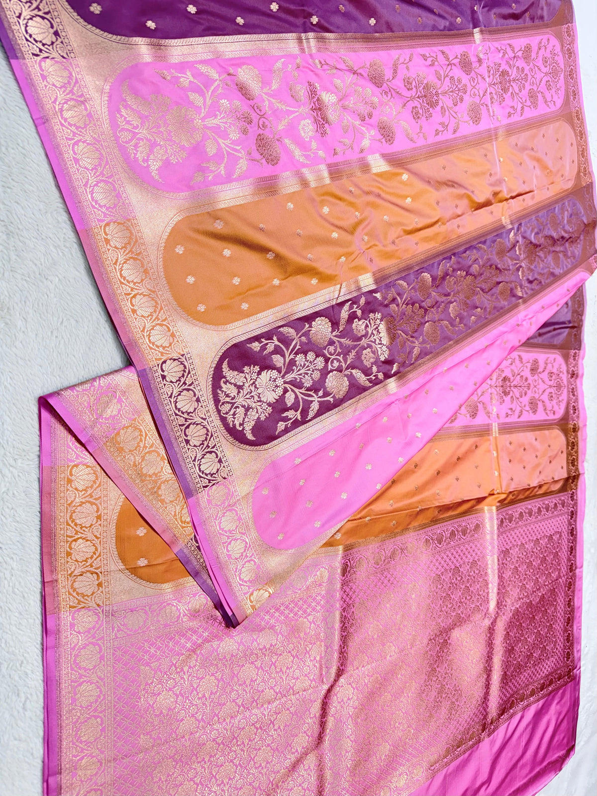 Rangkat Katan Premium Banarasi Saree