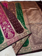 Rangkat Katan Premium Banarasi Saree