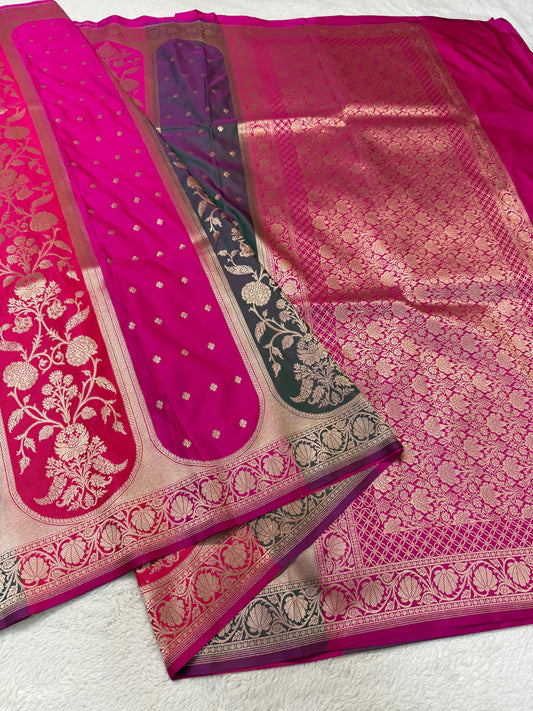 Rangkat Katan Premium Banarasi Saree
