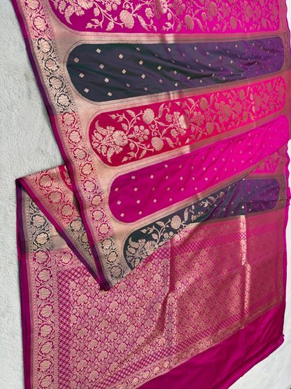 Rangkat Katan Premium Banarasi Saree