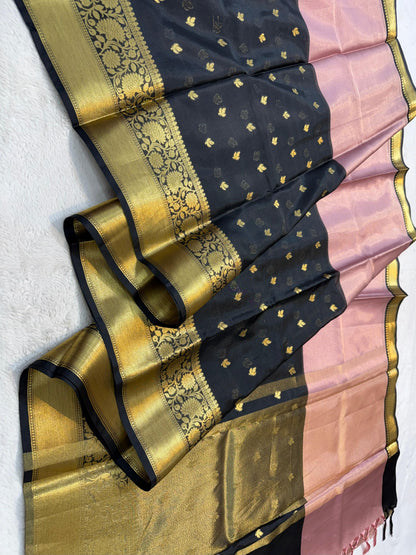 Tissue Half Half Premium Banarasi Saree