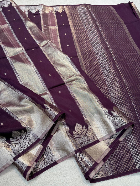 Raw Mango Rangkat Premium Banarasi Saree