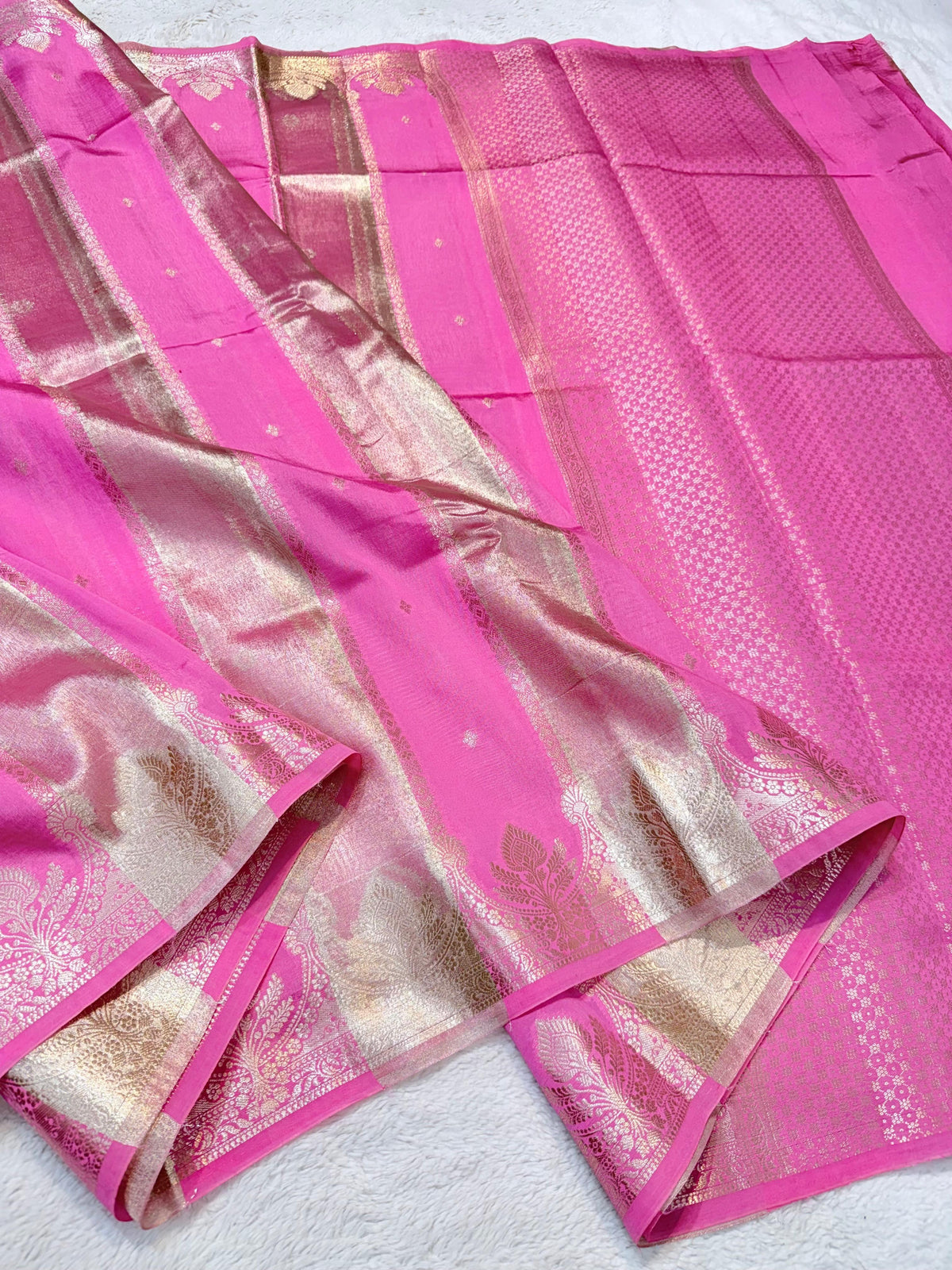 Raw Mango Rangkat Premium Banarasi Saree