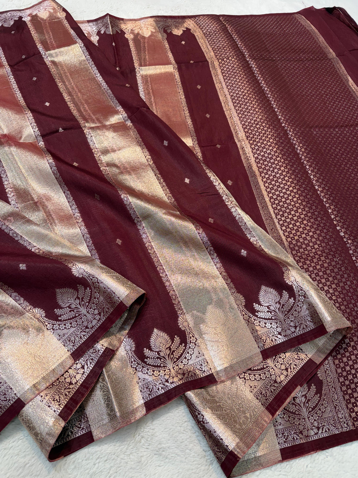 Raw Mango Rangkat Premium Banarasi Saree