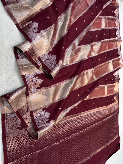 Raw Mango Rangkat Premium Banarasi Saree
