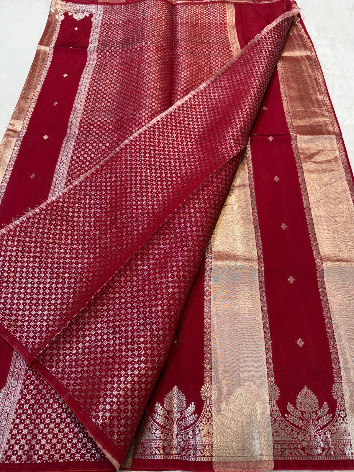 Raw Mango Rangkat Premium Banarasi Saree