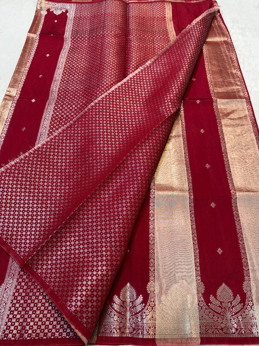Raw Mango Rangkat Premium Banarasi Saree