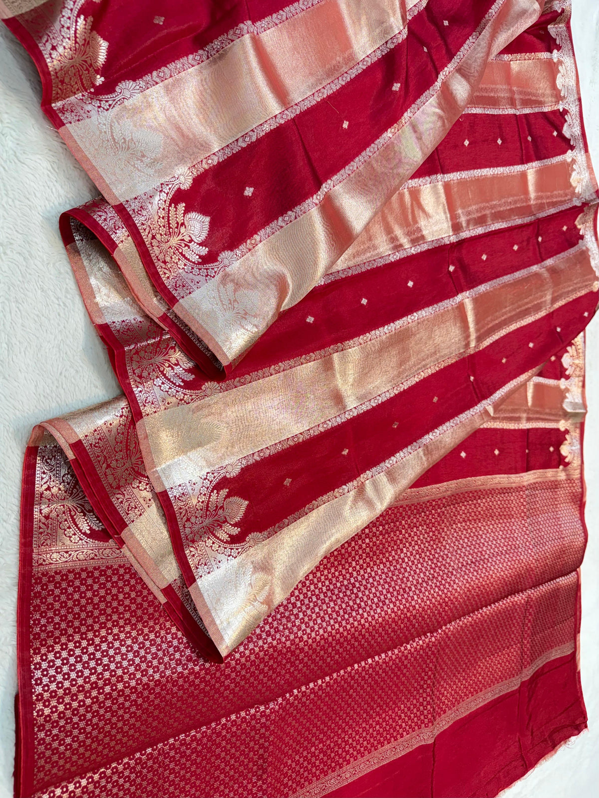 Raw Mango Rangkat Premium Banarasi Saree