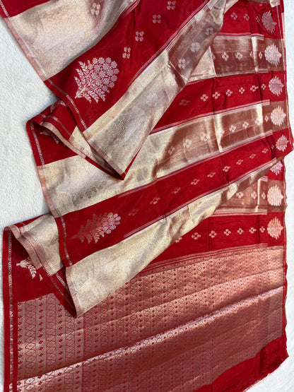 Raw Mango Rangkat Premium Banarasi Saree