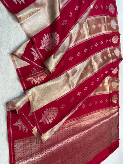Raw Mango Rangkat Premium Banarasi Saree