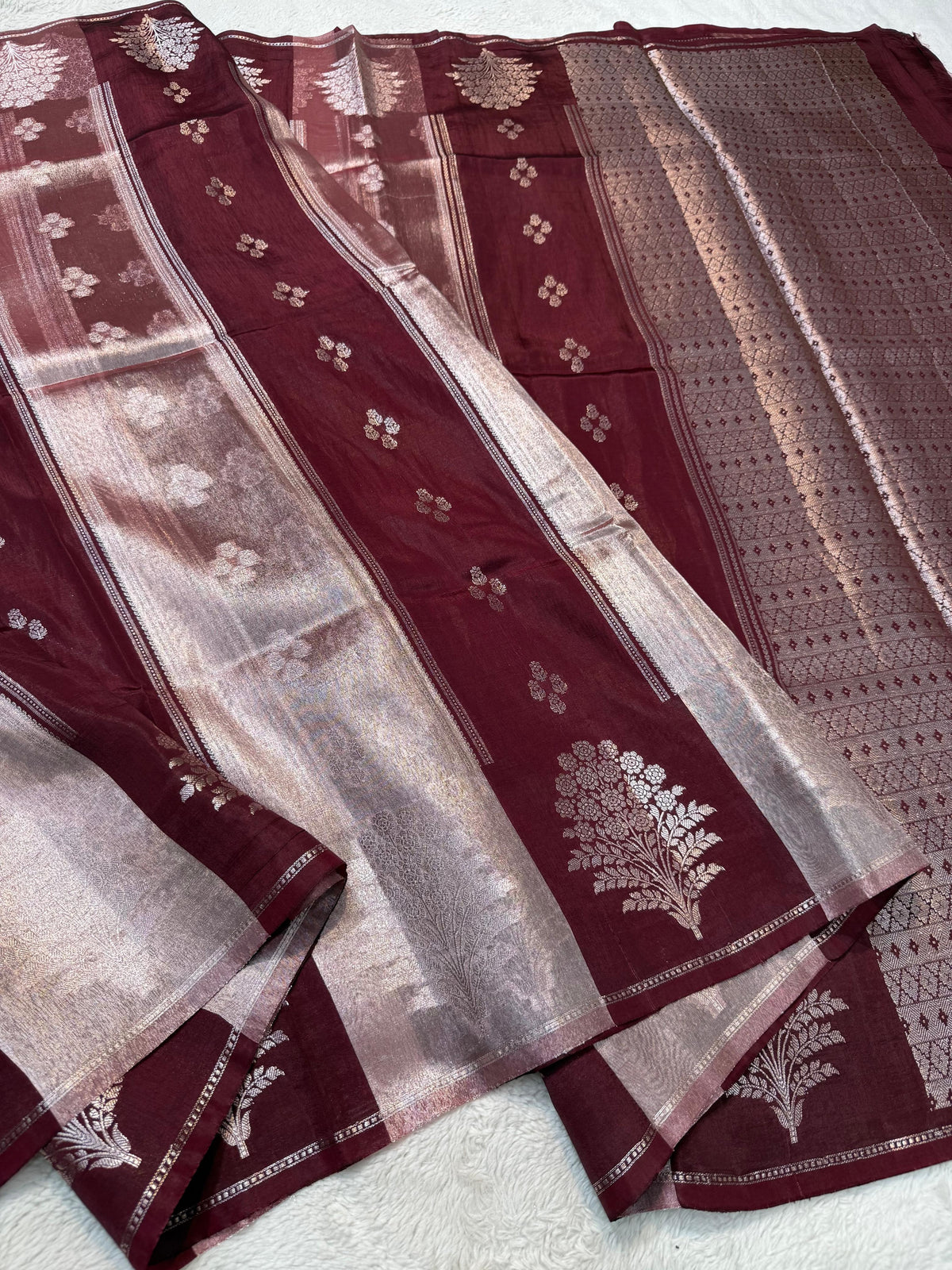 Raw Mango Rangkat Premium Banarasi Saree