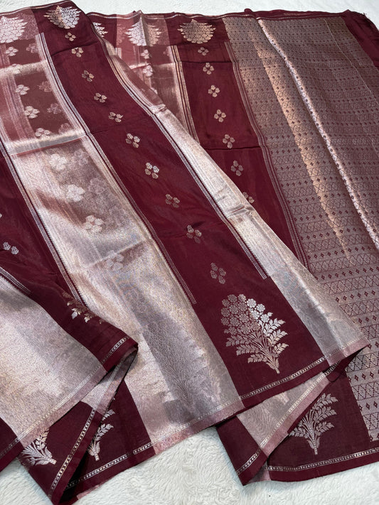 Raw Mango Rangkat Premium Banarasi Saree
