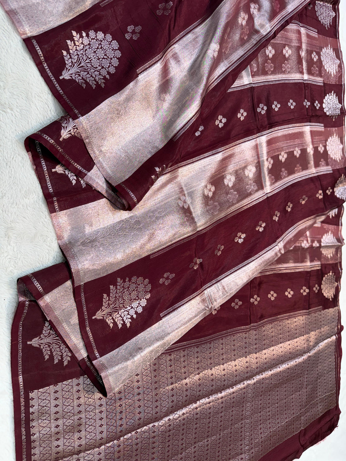 Raw Mango Rangkat Premium Banarasi Saree