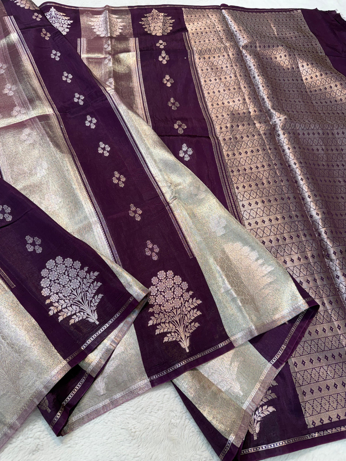 Raw Mango Rangkat Premium Banarasi Saree