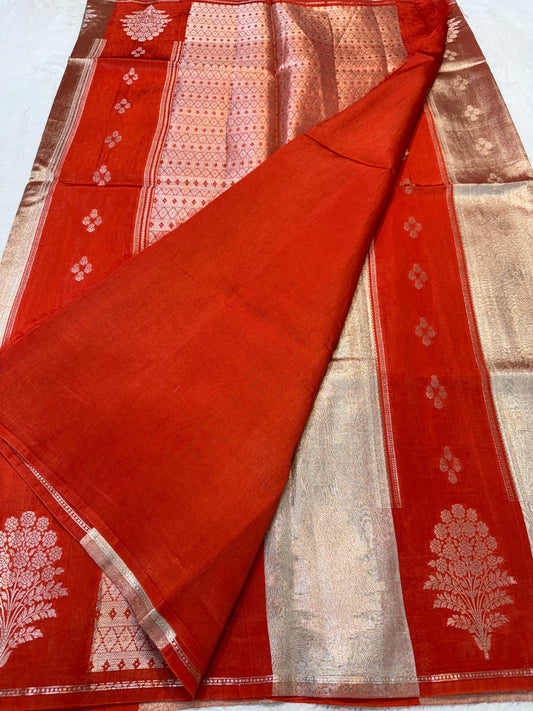 Raw Mango Rangkat Premium Banarasi Saree