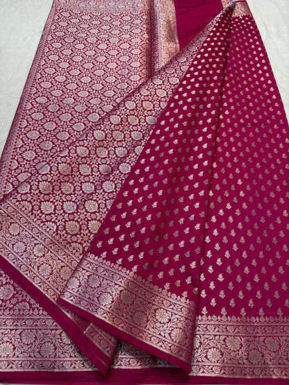Dupion Premium Banarasi Saree