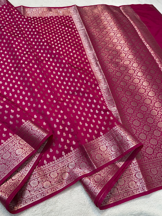 Dupion Premium Banarasi Saree