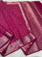Dupion Premium Banarasi Saree