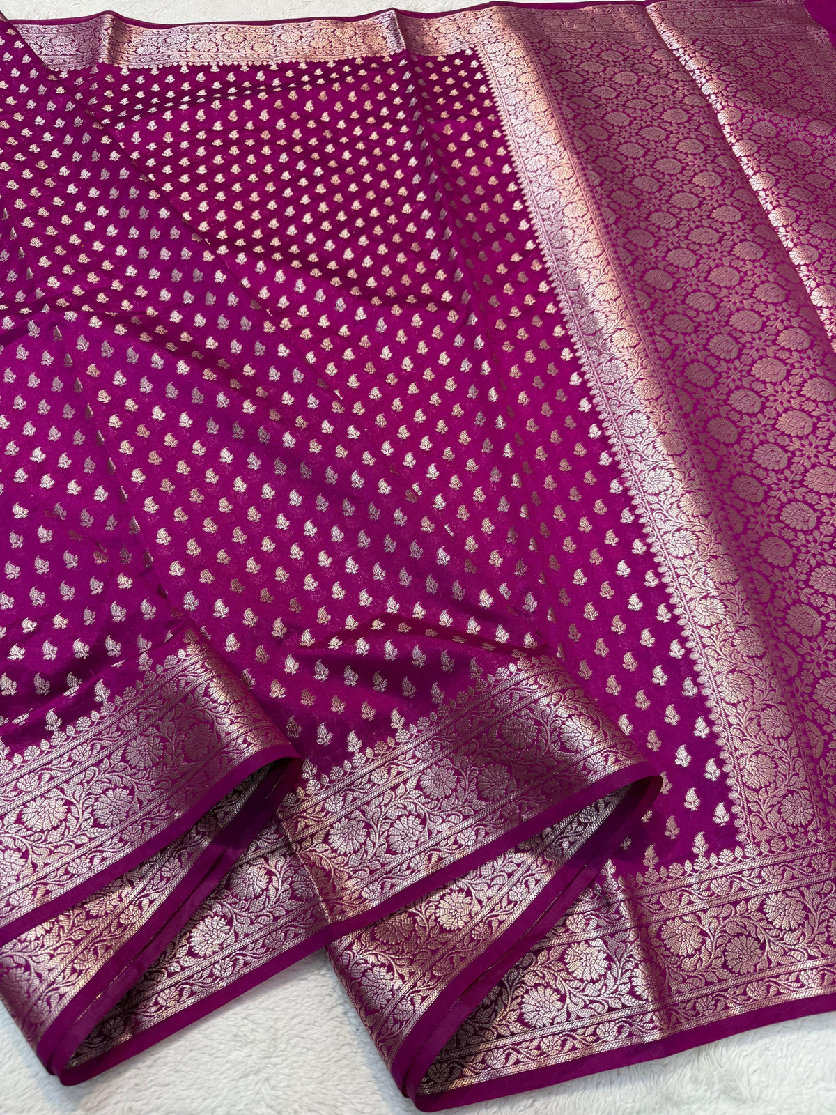 Dupion Premium Banarasi Saree