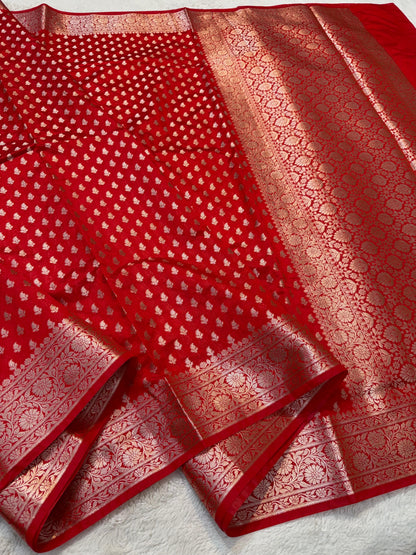 Dupion Premium Banarasi Saree