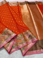 Cotton Kota Paithani Border Premium Banarasi Saree