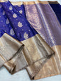 Blue Soft Silk Premium Banarasi Saree