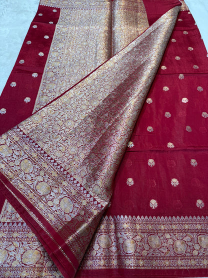 Maharani Raw Mango Premium Banarasi Saree